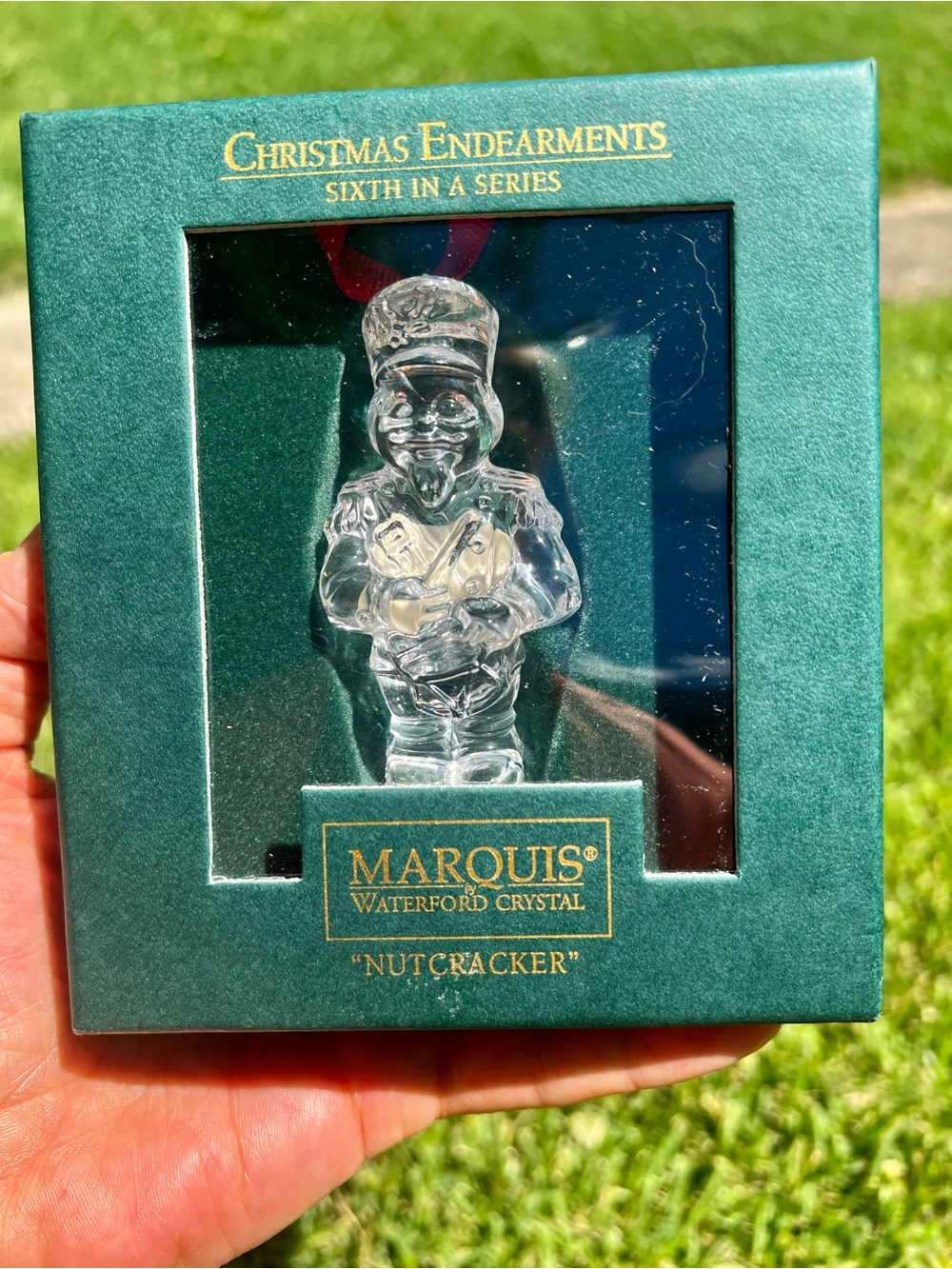 NIB Waterford Crystal Christmas Endearment Series Sixth 6th Marquis “Nutcracker”